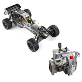 FLMLF 1/5 RC Car Updated Version 2.4G Radio Control RC Cars Toys Buggy with 29CC 4 Bolt Engine Chrome Plating  Toy model vehicles and related accessories sold as units
