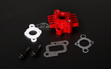 Alloy CNC Cooling Manifold Set For 32cc 36cc 45cc Fit 1/5 HPI ROVAN KM BAJA Losi