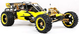 450 45CC Gasoline Engine Alloy Front Rear Arm with LED Light Symmetrical Steering RC 2WD Truck for RUFAN Rovan 1/5 Scale Baja 5B