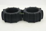 Desert Front and Rear Tires Skin Sand Tyre Skin Set Without Inner Foam Fit for 1/5 HPI ROVAN KM BAJA 5B SS For  Radio controlled toy model Vehicle/Boat/Airplane and replacement parts therefor