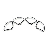 FLMLF Plastic loss protection ring 4pcs for Flytec T18 Racing Drone fan protection frame