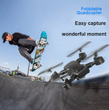 FLMLF Folding drone HD wide-angle camera aerial photography wifi1080P four-axis aircraft fixed-height remote control aircraft For Radio controlled toy model Vehicle/Boat/Airplane and replacement parts therefor