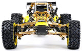 450 45CC Gasoline Engine Alloy Front Rear Arm with LED Light Symmetrical Steering RC 2WD Truck for RUFAN Rovan 1/5 Scale Baja 5B