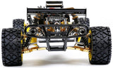 450 45CC Gasoline Engine Alloy Front Rear Arm with LED Light Symmetrical Steering RC 2WD Truck for RUFAN Rovan 1/5 Scale Baja 5B