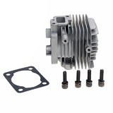 FLMLF Rc Car 4 Bolt 32cc Cylinder head top end  for 1/5 TIT TSRC XJM TOPSPEED FYE Gasoline Engines Upgrade Parts