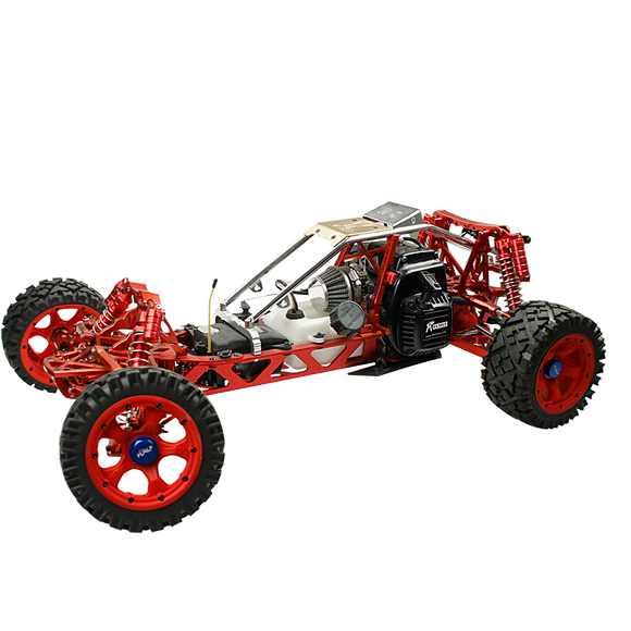 FLMLF 1/5 4WD RC Car Updated Version 2.4G Radio Control RC Cars Toys Buggy 35CC Gasoline Engine Four-wheel Drive Trucks for ROFUN BAJA