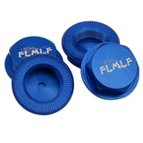 FLMLF Aluminum Wheel Nut 4PCS 24mm Blue fit 1/5 HPI Baja RV King Motor 5B 5T 5SC  Radio controlled toy model Vehicle/Boat/Airplane and replacement parts therefor