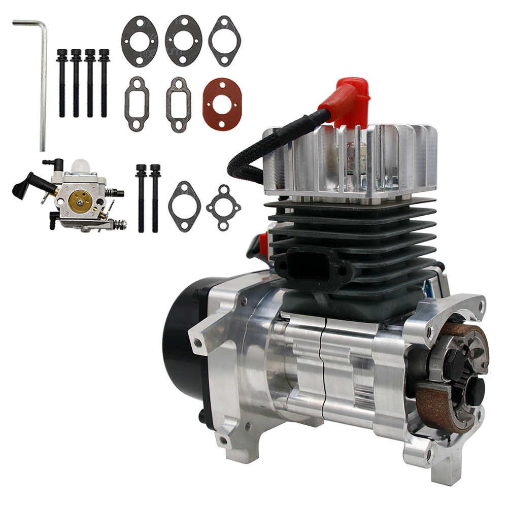 FLMLF CNC 32cc 11HP PRO Racing Reed Case Engine for 1/5 Rc Car HPI ROF ...