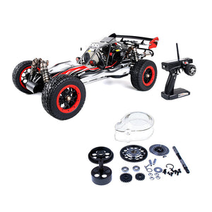 FLMLF 1/5 4WD RC Car Updated Version 2.4G BAJA 5S Radio Control RC Cars Toys Buggy With 2 speed kit  Toy model vehicles and related accessories sold as units