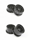 Plastic Front or Rear Wheel hub Rim Set for HPI Baja 5B