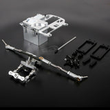 Alloy CNC Steering system with battery case kit Upgrade for HPI BAJA 5B 5T 5SC