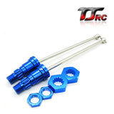 smTSRC Alloy CNC Front and Rear Drive Shaft For 1/5 Traxxas TRX X-Maxx XMAXX