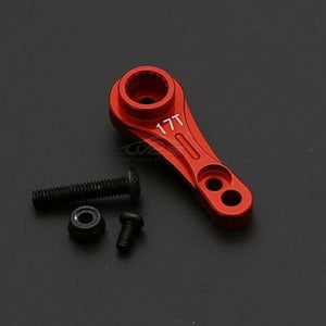 Alloy CNC steering servo Double-sided rocker arm 15/17T for 1/5 Losi 5ive T Baja