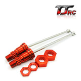 smTSRC Alloy CNC Front and Rear Drive Shaft For 1/5 Traxxas TRX X-Maxx XMAXX