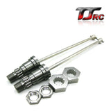 smTSRC Alloy CNC Front and Rear Drive Shaft For 1/5 Traxxas TRX X-Maxx XMAXX