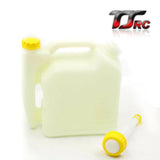 Plastic fuel mixed ratio container fit HPI BAJA RV KM 5B 5T 5SC