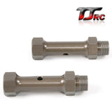 BAJA Alloy CNC Double Wheel Shaft fit 1/5 HPI BAJA RV KM 5B 5T 5SC