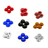 Aluminum Wheel Nut Cap for 1/5 RC HPI BAJA 5B 5T 5SC Rovan King Motor For Radio controlled toy Car/Boat/Airplane and replacement parts therefor