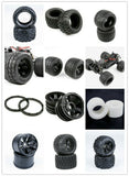 Wheel Tyres and Tires Parts for 1/8 HPI Racing Savage XL FLUX Rovan TORLAND