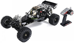 FLMLF 1:5 4WD RC Cars Updated Version 2.4G Radio Remote Control RC Cars Toys Buggy 45CC Gasoline Engine Off-Road Trucks for ROFUN BAJA